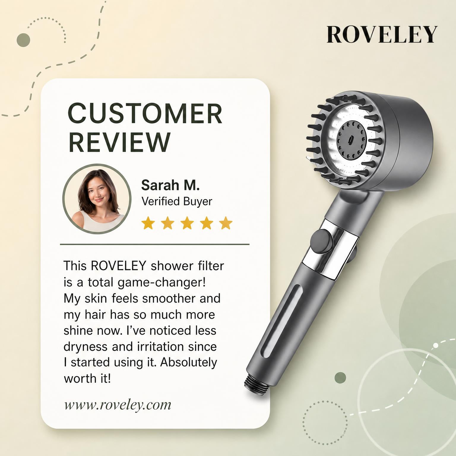 THE FILTERED SHOWERHEAD™